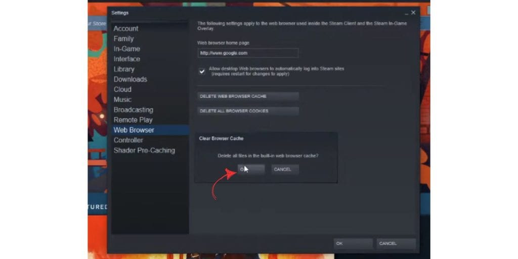 How to Access Steam Browser History