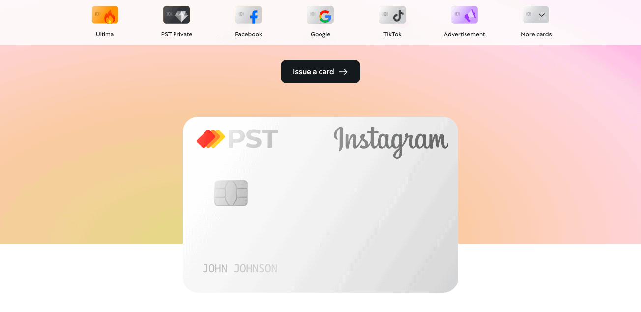 Instagram card