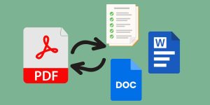 2. Convert PDF to Text or Word Format