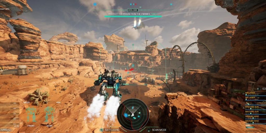 How Squad Control Works in MechWarrior 5: Clans