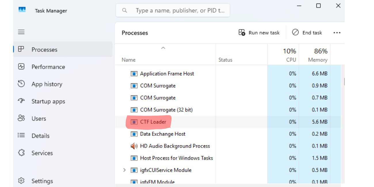 What Is CTF Loader (ctfmon.exe)?